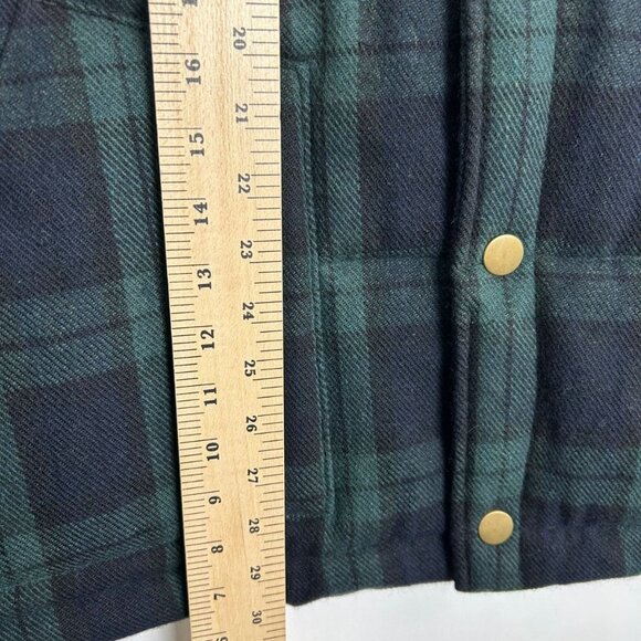 NWT Argyleculture by Russell Simmons Mens Vest Plaid Navy & Green XXL Wool Blend - Picture 4 of 11